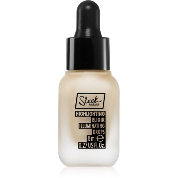 Sleek Sleek Highlighting Elixir Illuminating Drops tekući highlighter s kapaljkom nijansa Poppin Bottles 8 ml