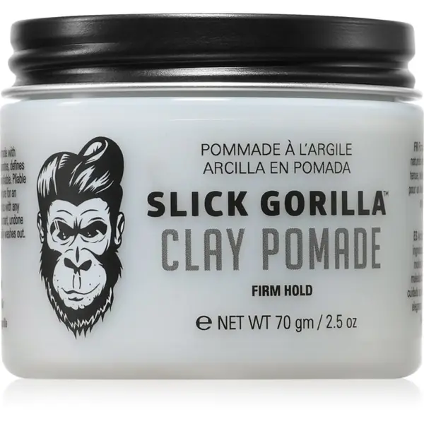 Slick Gorilla Slick Gorilla Clay Pomade glina za stiliziranje kose za muškarce 70 g