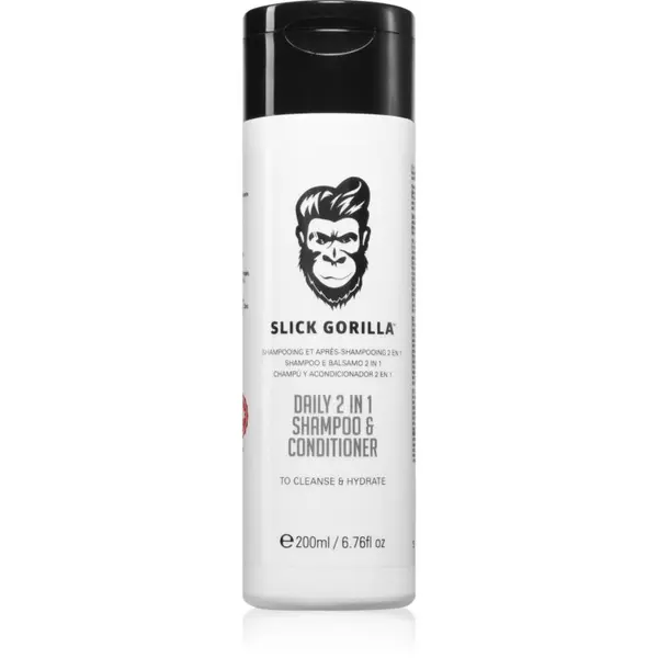 Slick Gorilla Slick Gorilla Daily 2 in 1 Shampoo & Conditioner šampon i regenerator 2 u 1 200 ml