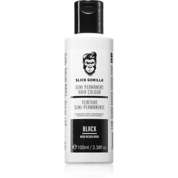 Slick Gorilla Slick Gorilla Hair Colour boja za kosu za muškarce Black 100 ml