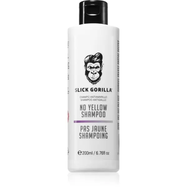 Slick Gorilla Slick Gorilla No Yellow Shampoo šampon za plavu kosu 200 ml