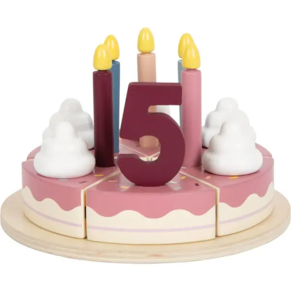 Small foot Small foot Birthday Cake Tasty igračka od drva 3 y+ 23 kom