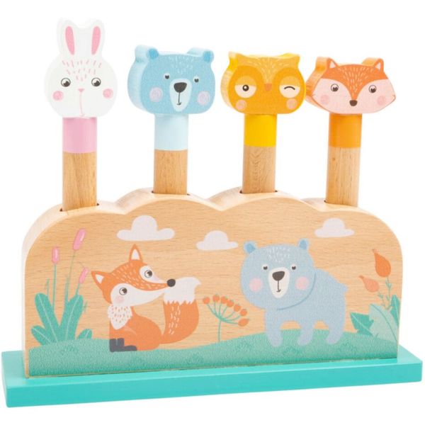 Small foot by Legler Small foot by Legler Game Small Foot Pop Up Animals aktivna igračka 18m+ 1 kom