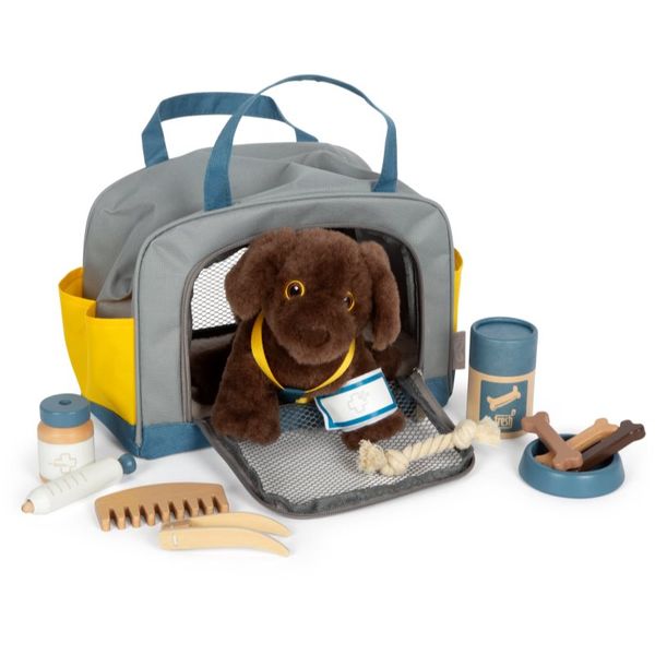 Small foot by Legler Small foot by Legler Plush Dog with Care Kit plišana igračka 1 kom