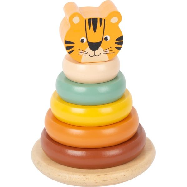 Small foot by Legler Small foot by Legler Stacking Tower Safari piramida za slaganje