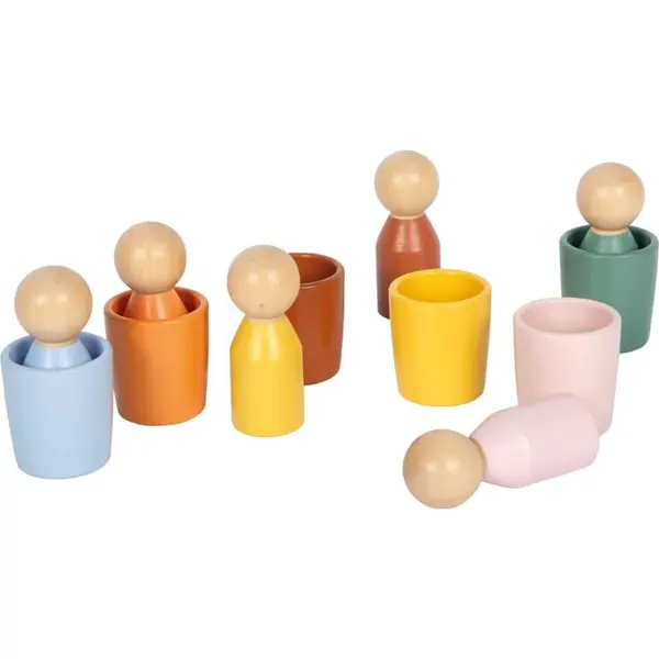 Small foot Small foot Montessori set igračaka od drva 12m+ 12 kom