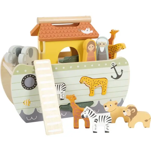 Small foot Small foot Noah's Ark set igračaka od drva 12 m+ 15 kom