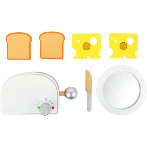 Small foot Small foot Wooden Toaster Breakfast set igračaka od drva 3y+ 7 kom