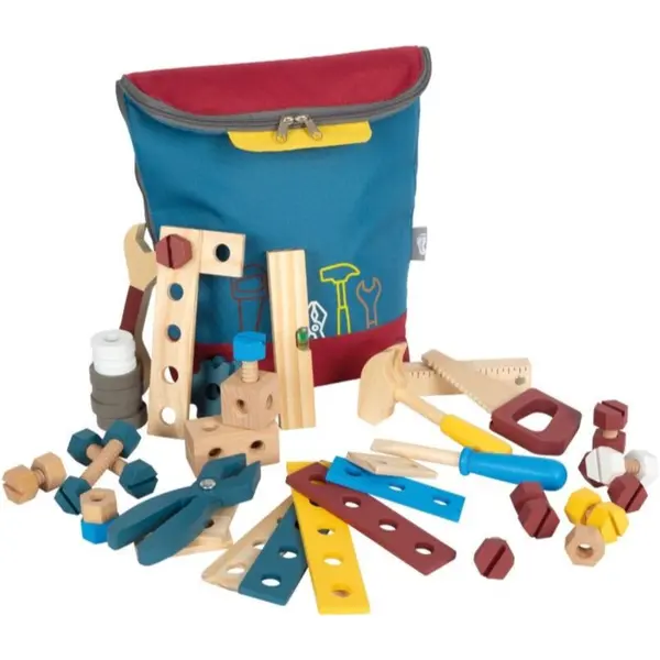 Small foot Small foot Workshop Tool Backpack set igračaka od drva 3 y+ 1 kom