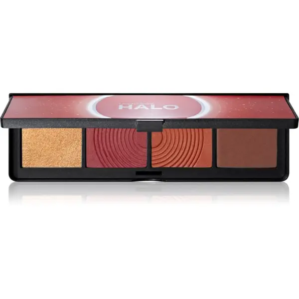 Smashbox Smashbox Halo Sculpt + Glow Face Palette paleta highlightera i rumenila nijansa Berry Saturation 15,7 g