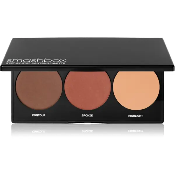 Smashbox Smashbox Step-By-Step Contour Palette paleta za konturiranje nijansa Deep 8.68 g