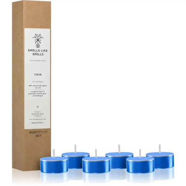 Smells Like Spells Smells Like Spells Norse Magic Thor čajna svijeća (concentration/career) 6 kom