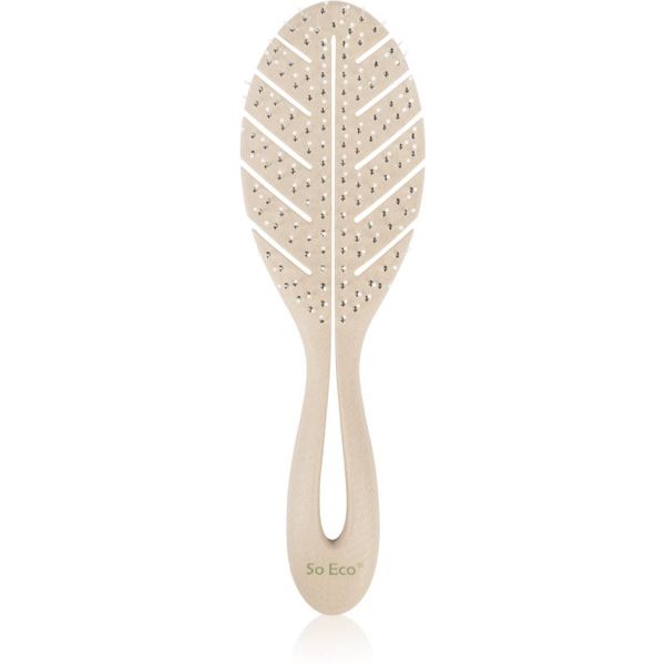 So Eco So Eco Biodegradable Detangling Leaf Brush biorazgradiva četka za mokru kosu 1 kom