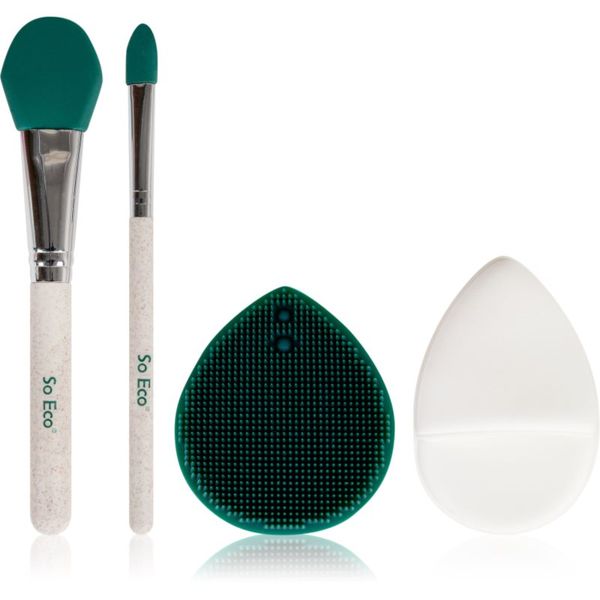 So Eco So Eco Complete Cleansing Face Mask Set set za njegu lica