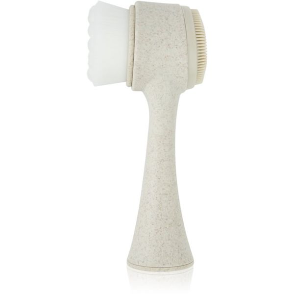 So Eco So Eco Facial Cleansing Brush obostrana četkica za čišćenje lica s biorazgradivom drškom 1 kom