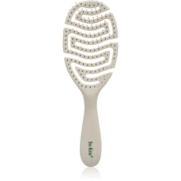 So Eco So Eco Flexi Curve Detangling Brush ovalna četka za jednostavno raščešljavanje kose 1 kom