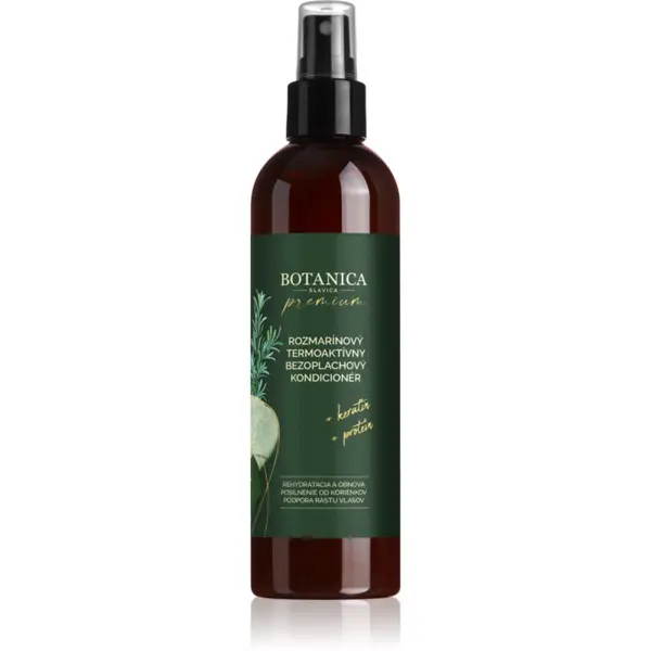 Soaphoria Soaphoria Botanica Slavica Rosemary Protective Leave-In Conditioner termozaštitni sprej za oblikovanje kose glačalom ili uvijačem 150 ml