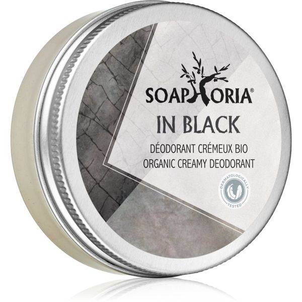 Soaphoria Soaphoria In Black organski kremasti dezodorans za muškarce 50 ml