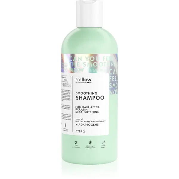 so!flow so!flow After Keratin Straightening Smoothing Shampoo šampon za zaglađivanje 400 ml