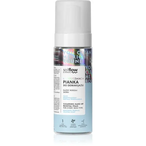 so!flow so!flow Cleansing Make-Up Removal Foam nježna pjena za uklanjanje make-upa 170 ml