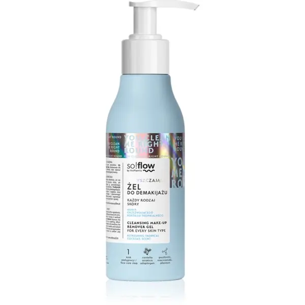 so!flow so!flow Cleansing Make-Up Removal Gel gel za čišćenje i skidanje make-upa za sve tipove kože 150 ml