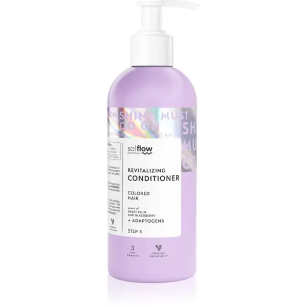 so!flow so!flow Coloured Hair Revitalizing Conditioner revitalizirajući regenerator za obojenu kosu 400 ml