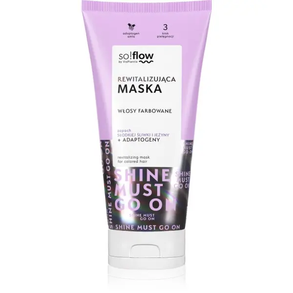 so!flow so!flow Coloured Hair Revitalizing Mask maska za intenzivnu revitalizaciju za obojenu kosu 200 ml