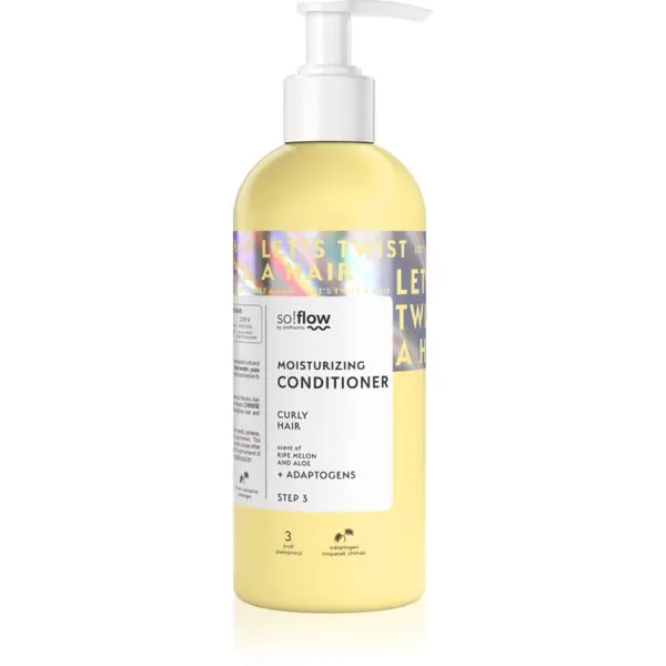 so!flow so!flow Curly Hair Nourishing Conditioner hranjivi regenerator za kovrčavu kosu 400 ml