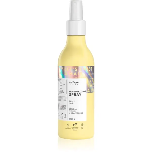 so!flow so!flow Curly Hair Nourishing Spray sprej bez ispiranja za kovrčavu kosu 150 ml