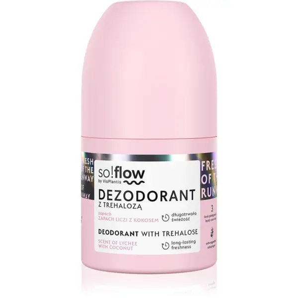 so!flow so!flow Deodorant dezodorans roll-on za žene Scent Of Lychee with Coconut 50 ml