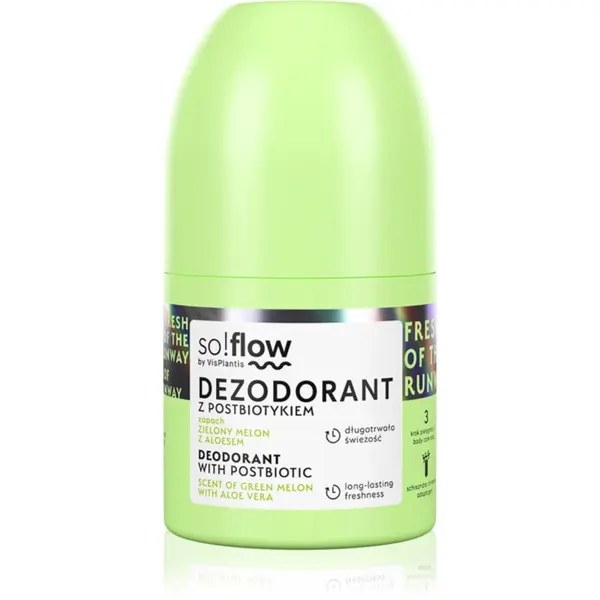 so!flow so!flow Deodorant With Postbiotic dezodorans roll-on 50 ml