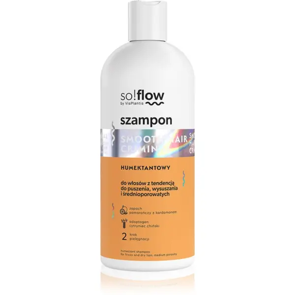 so!flow so!flow Frizzy and Dry Hair Humectant Shampoo šampon za zaglađivanje anti-frizzy 300 ml
