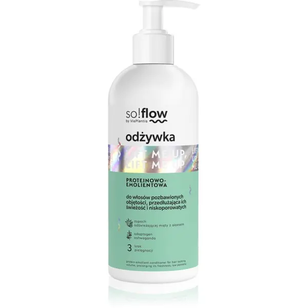 so!flow so!flow Hair Without Volume Protein-Emollient Conditioner regenerator za kosu bez volumena 300 ml