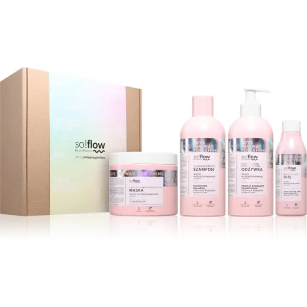 so!flow so!flow High Porosity Hair Set poklon set za lomljivu i iscrpljenu kosu