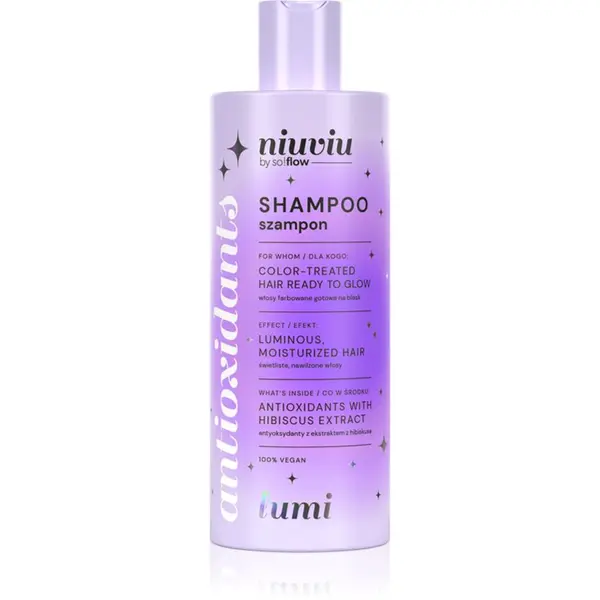 so!flow so!flow LUMI Hair Shampoo With Antioxidants posvjetljujući i stimulirajući šampon za obojenu kosu 300 ml