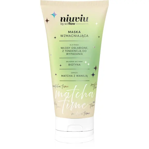 so!flow so!flow Matcha Time Strengthening Hair Mask intenzivna hranjiva maska za oštećenu i lomljivu kosu 200 ml