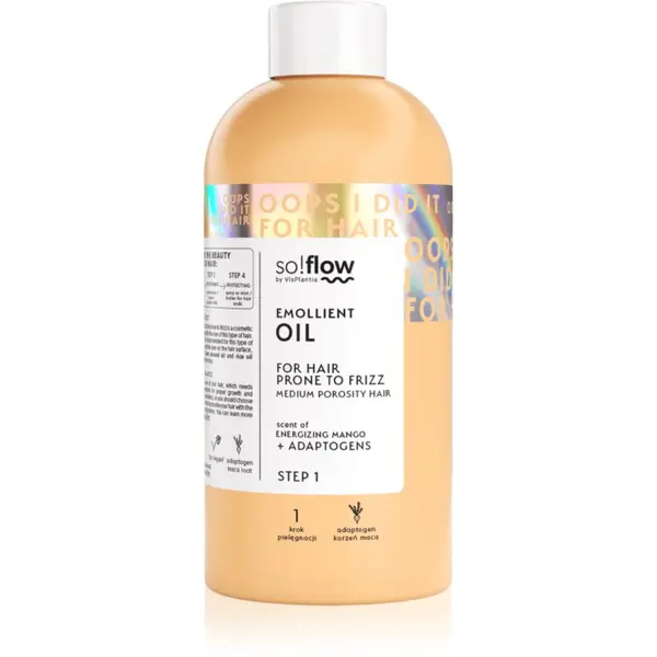 so!flow so!flow Medium Porosity Hair Emollient Oil hidratantno ulje anti-frizzy 150 ml