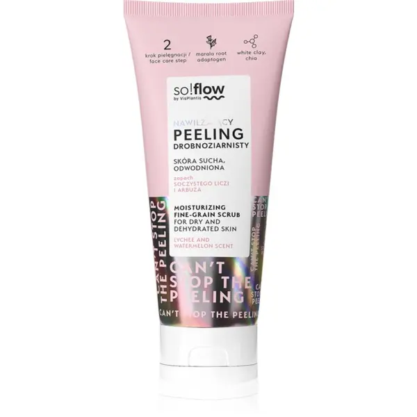 so!flow so!flow Moisturizing Face Peeling piling za čišćenje tijela 75 ml
