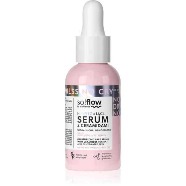 so!flow so!flow Moisturizing Face Serum With Ceramides hidratantni serum za lice s ceramidima 30 ml