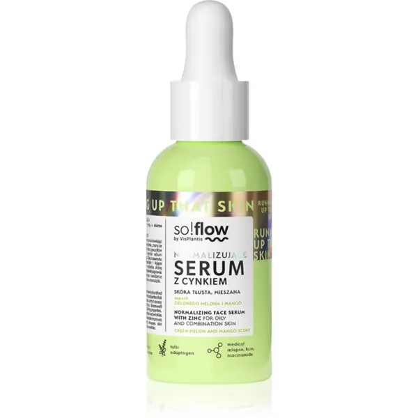 so!flow so!flow Normalizing Face Serum With Zinc serum za lice sadrži cink 30 ml