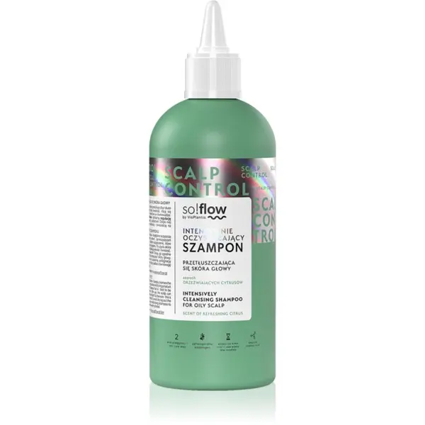 so!flow so!flow Oily Scalp Intensively Cleansing Shampoo šampon za čišćenje za masno vlasište 200 ml