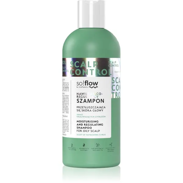 so!flow so!flow Oily Scalp Moisturizing and Regulating Shampoo hidratantni šampon za masno vlasište 400 ml