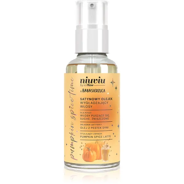 so!flow so!flow Pumpkin Time Hair Smoothing Oil regenerirajuće ulje za kosu 50 ml