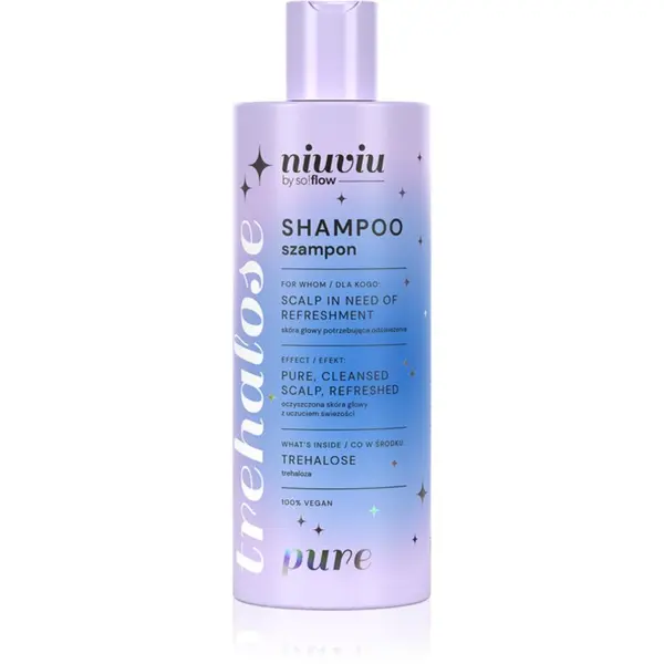 so!flow so!flow PURE Deeply Cleansing Hair Shampoo With Trehalose šampon za čišćenje za masno vlasište 300 ml