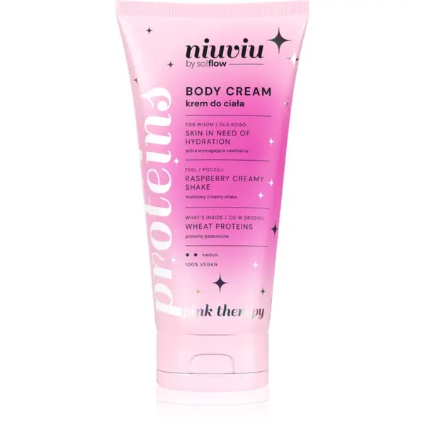 so!flow so!flow Raspberry Creamy Shake Body Cream krema za tijelo 200 ml