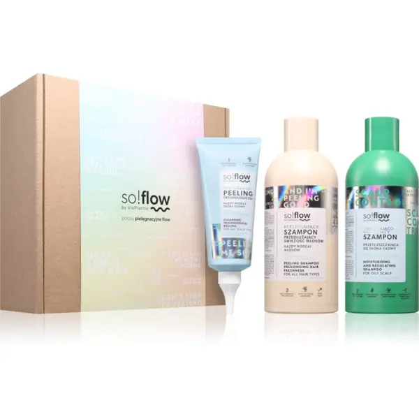 so!flow so!flow Scalp Detox & Deep Cleansing Set poklon set za masno vlasište