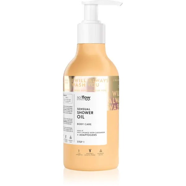 so!flow so!flow Sensual Shower Oil ulje za tuširanje za suhu kožu Orange with Cardamom 400 ml