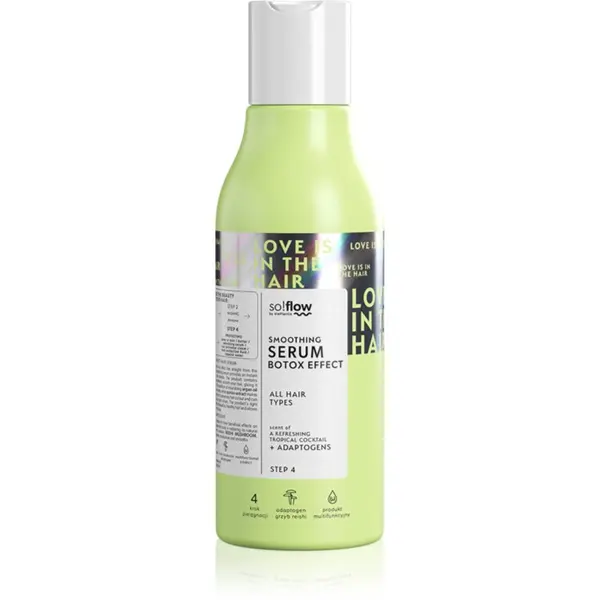 so!flow so!flow Smoothing Serum Botox Effect serum za zaglađivanje za sve tipove kose 150 ml