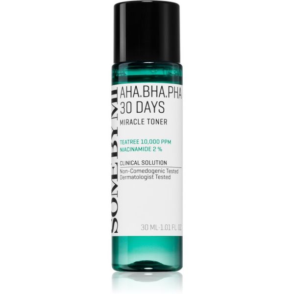 Some By Mi Some By Mi AHA∙BHA∙PHA 30 Days Miracle omekšavajući i hidratantni tonik 30 ml
