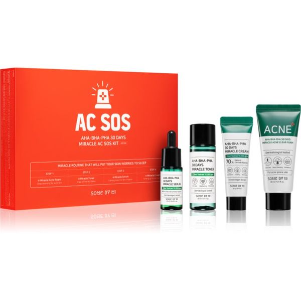 Some By Mi Some By Mi AHA∙BHA∙PHA 30 Days Miracle poklon set (protiv akni)